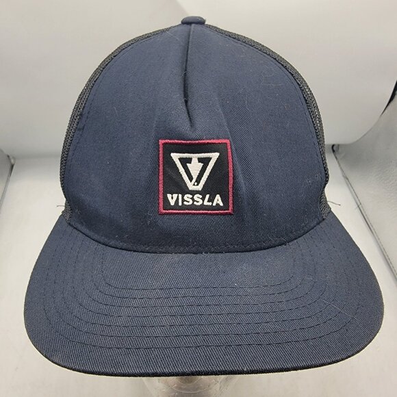 Vissla Windows Eco Blue Trucker Hat Cap Casual Outdoors Breathable Lightweight - Picture 1 of 10